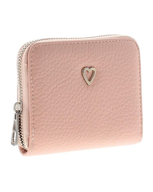 Wynsors Pink Compact Purse Zip Fastening for men