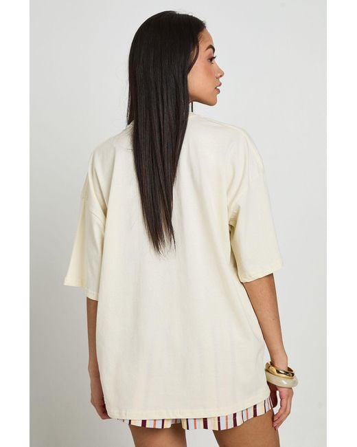 Boohoo Multicolor Fruit Market Printed T-Shirt