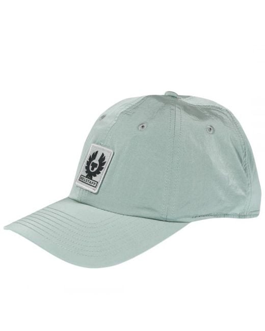 Belstaff Phoenix Logo Steel Green Cap voor heren