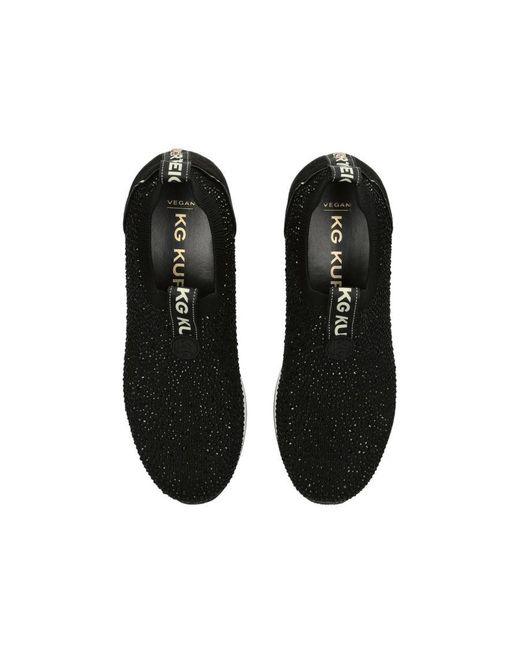 KG by Kurt Geiger Black Lara Sneakers