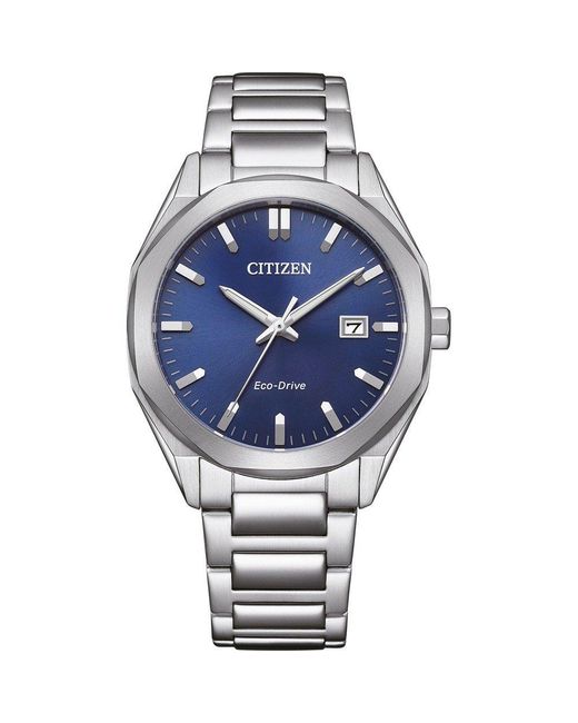 Citizen Blue Watch Bm7620-83L Stainless Steel for men