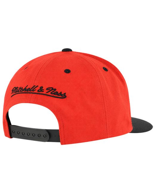Mitchell & Ness Red Box Logo/ Cap
