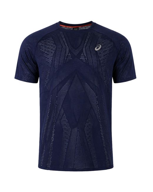 Asics Blue Metarun T-Shirt for men