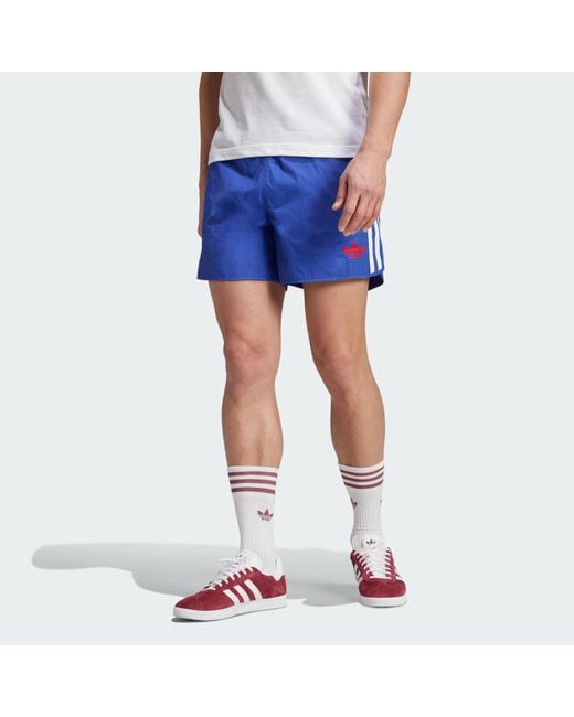 Adidas Originals Blue Jude Bellingham Shorts for men