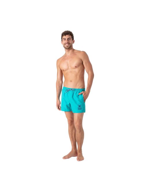 Munich Blue Swim Trunks Short Mu12 for men