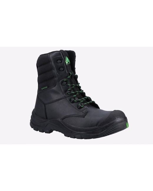 Amblers Safety Black 503 Leather Boots for men