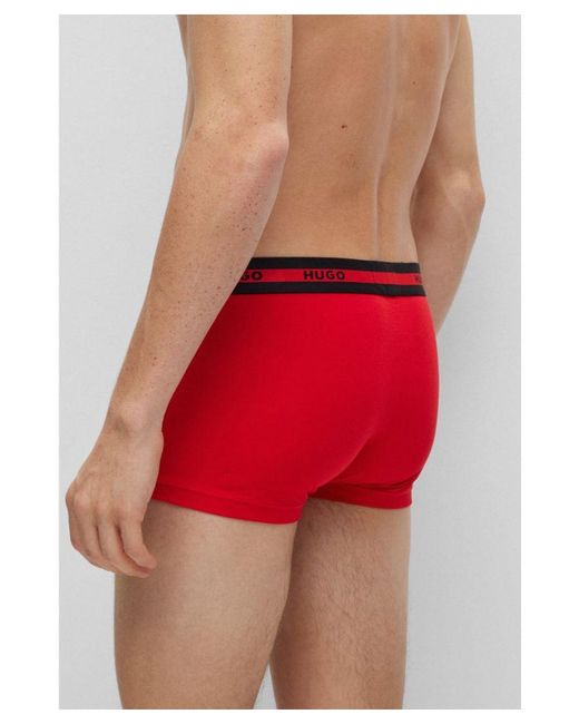 HUGO Red 3 Pack Cotton Planet Trunk for men