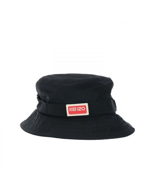 KENZO Black Accessories Paris Bucket Hat