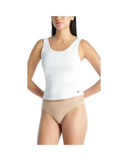 Adidas Purple Thong (3Pk)