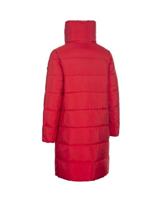 Trespass Red Ladies Faith Padded Jacket