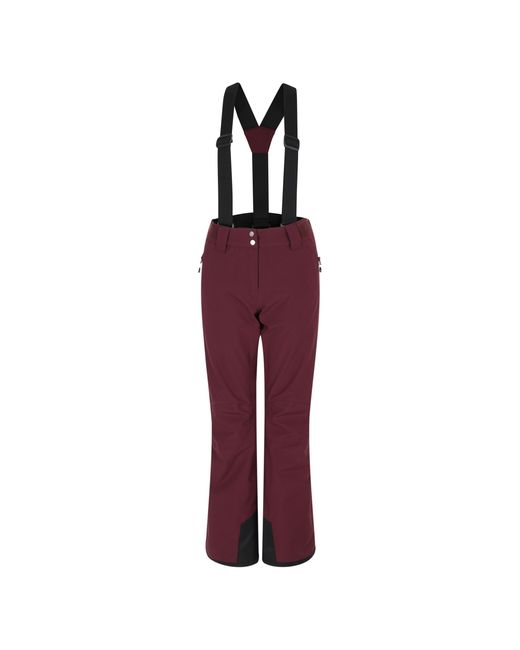 Dare 2b Red Ladies Diminish Insulated Ski Trousers (Fig)