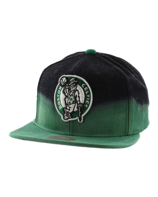 Mitchell & Ness Green Boston Celticsc Cap for men
