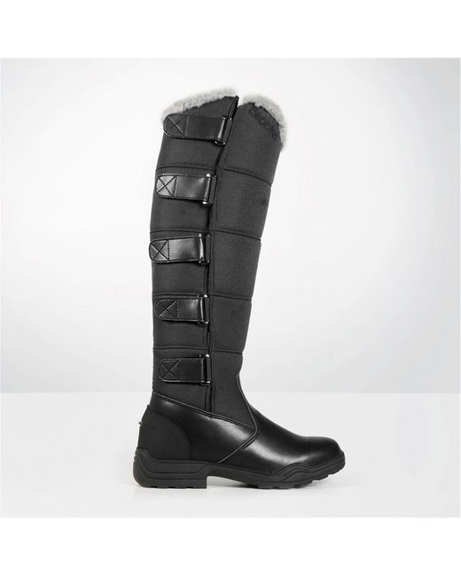 Brogini Black Kendal Insulated Winter Riding Boot for men
