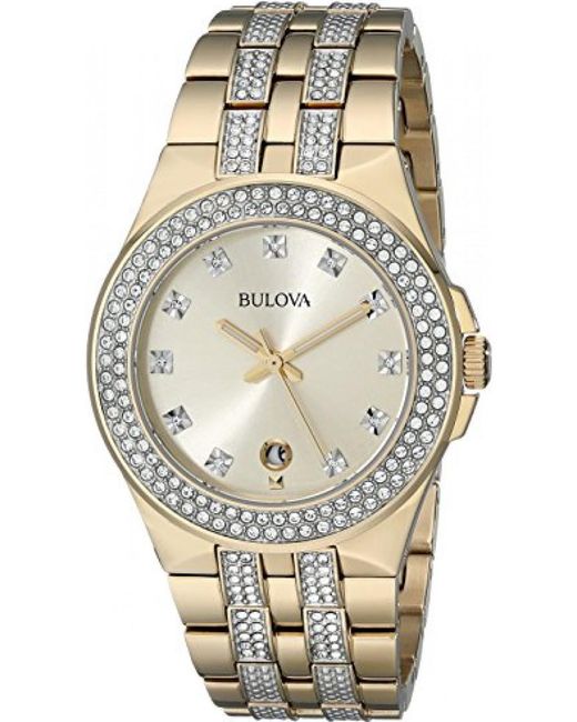 Bulova Metallic 98B174 Phantom Watch for men