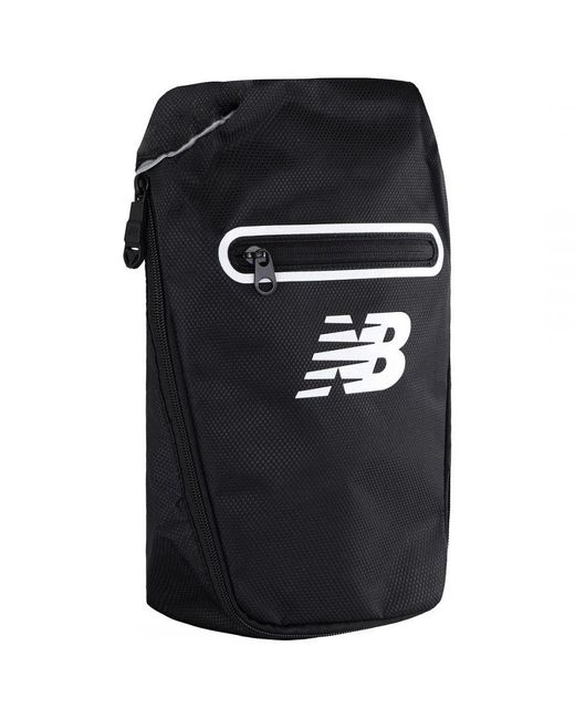 New Balance Black Logo Team Shoe Bag for men