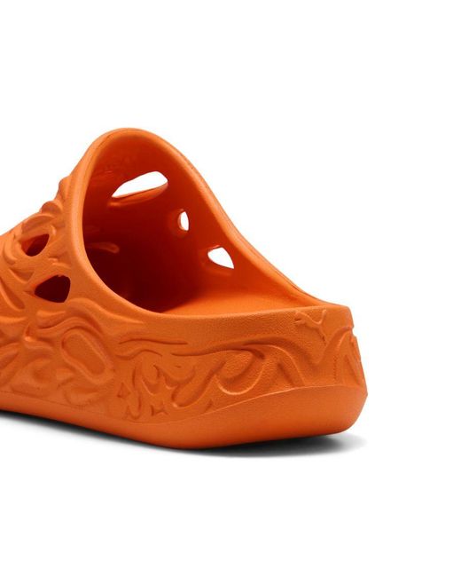 PUMA Orange Mb.04 Basketball Slides