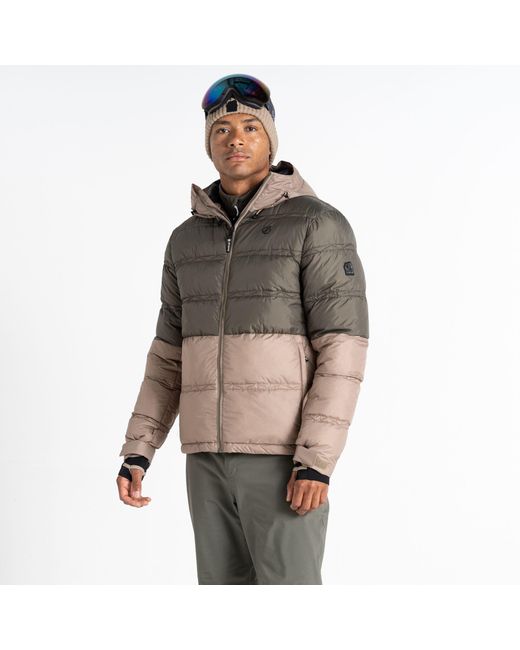 Dare 2b Gray Ollie Jacket Lichen Clay Ski Coat for men