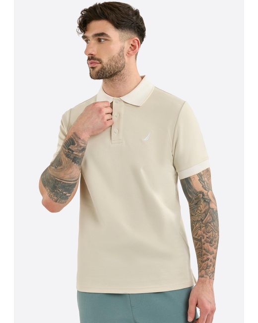 Nautica Natural Harlyn Slim Fit Polo Shirt for men