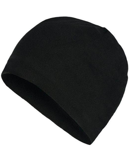 Regatta Black Professional Thinsulate Lined Fleece Beanie Hat for men