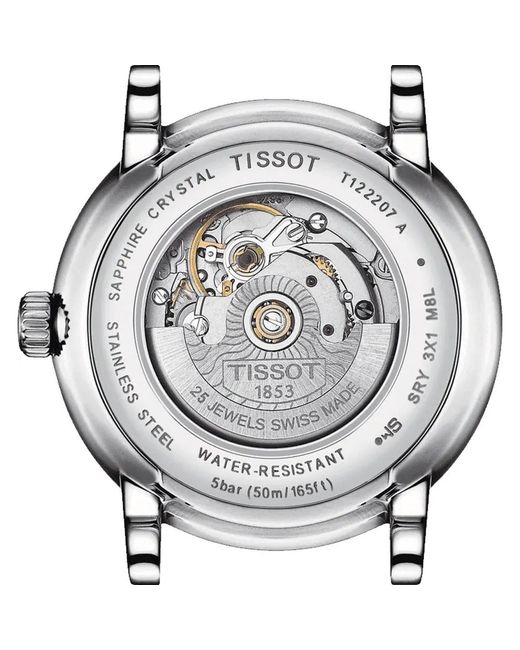 Tissot Metallic T-Classic Carson Premium Watch T1222071103100 Stainless Steel