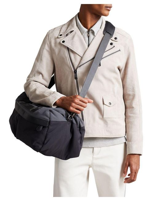 Ted Baker Black Plier Holdall, Polyamide for men