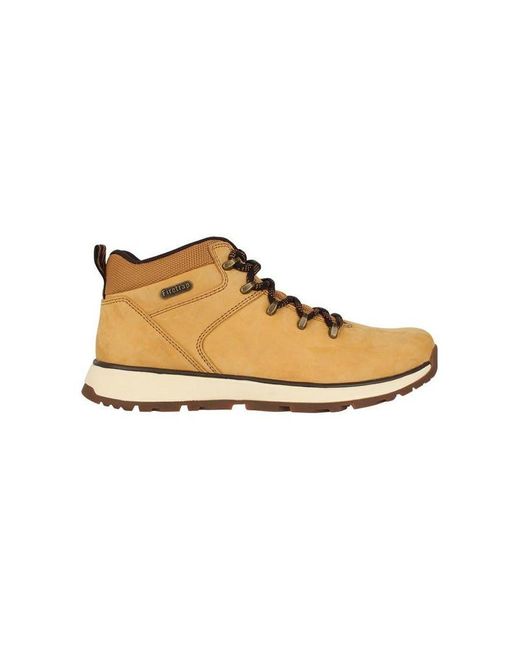 Firetrap Natural Rhino Run Lace Up Rugged Leather Boots for men