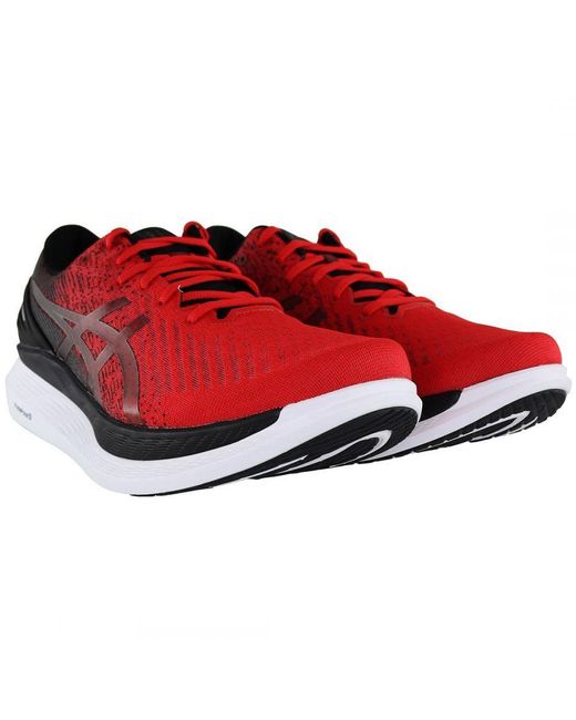 Asics Red Glideride 2 Wide Trainers for men