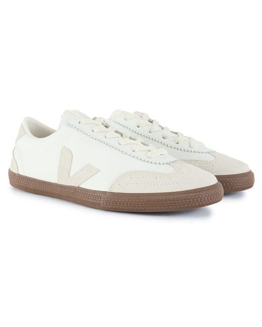 Veja White Volley Trainers