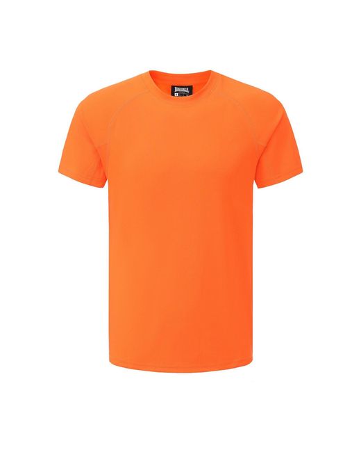 Lonsdale Orange Neckline T-Shirts for men