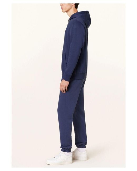 Nike Blue Sportswear Club Fleece Hooded Tracksuit for men