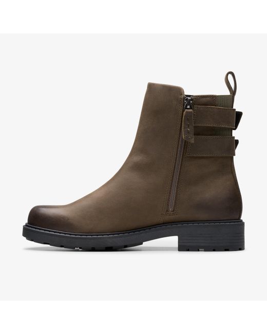 Clarks Brown Orinoco2 Bay Mole Lea Boots