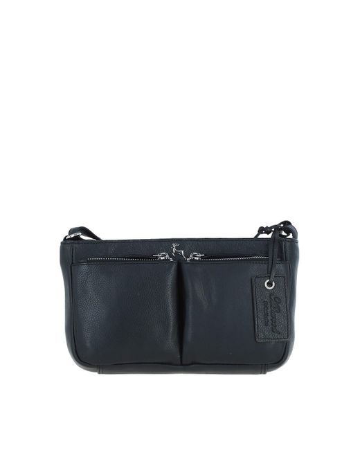 Ashwood Leather Gray 'Iverness' Real Crossbody Bag
