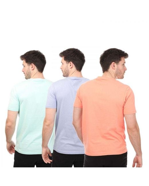 Nicce London Multicolor Sanderson 3 Pack T-Shirts for men