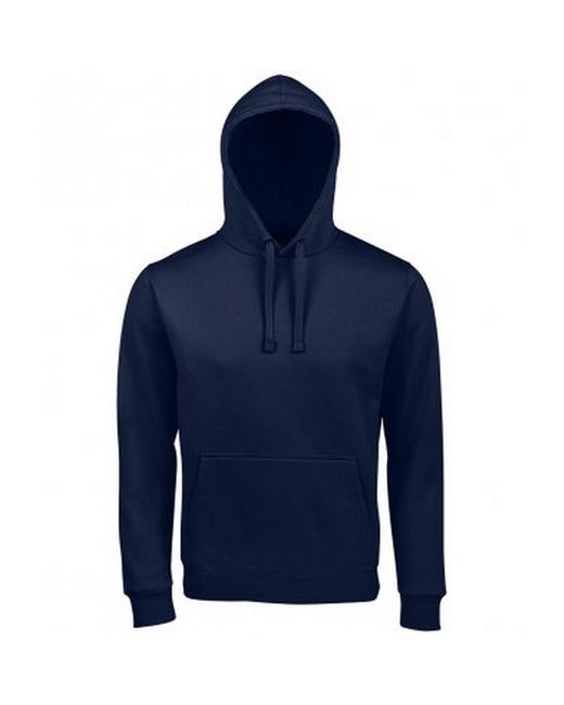 Sol's Blue Adults Spencer Hooded Sweatshirt (French)