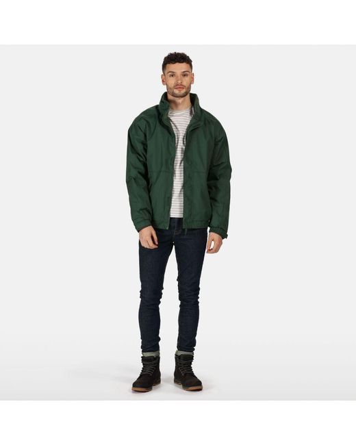 Regatta Gray Dover Waterproof Windproof Jacket (Bottle/Bottle) for men