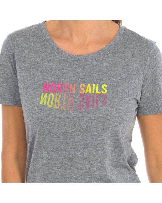 North Sails Gray Short Sleeve T-Shirt 9024290
