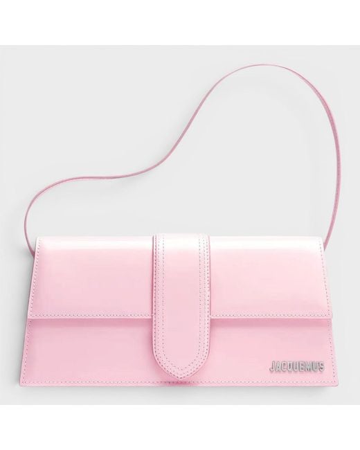 Jacquemus Pink Le Bambino Long Pale Faux Leather