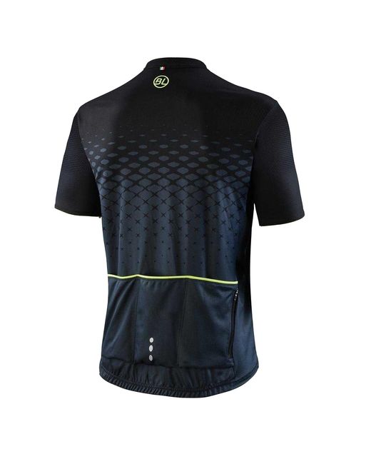 Bicycle Line Black Rayon Cycling Jersey for men