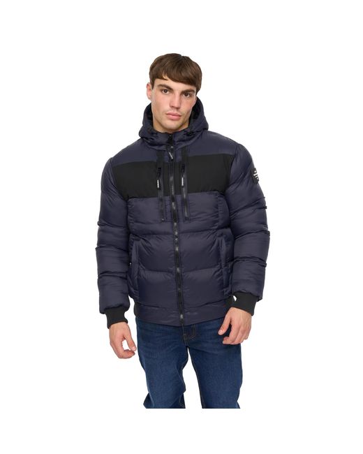 Crosshatch Blue Staylike Jacket for men