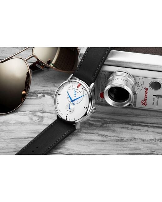 Stuhrling Black Cabaletta 3969 Quartz 42Mm Classic for men