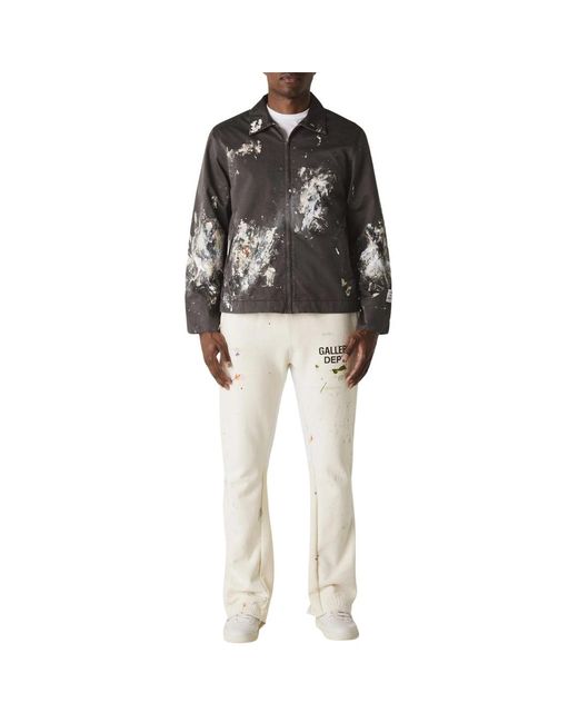 GALLERY DEPT. Green Montecito Jacket Heavy Paint Dirty for men