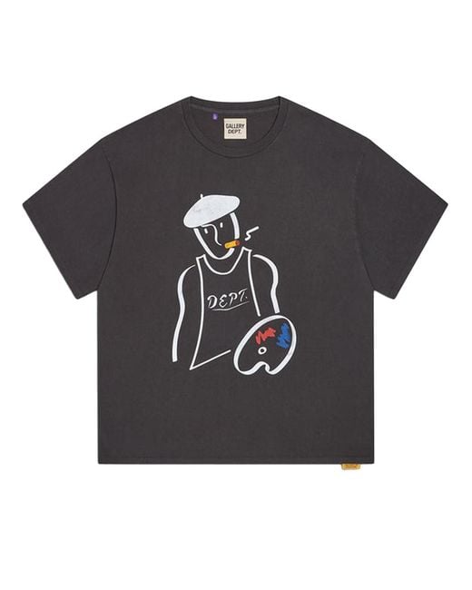GALLERY DEPT. Black Palette T-Shirt