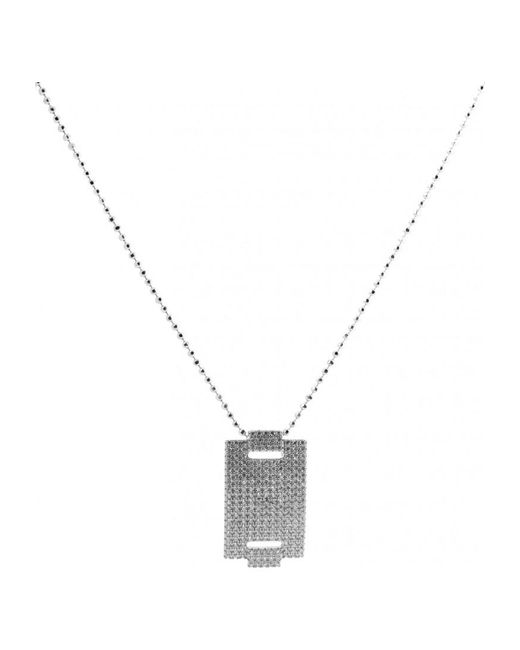 Sif Jakobs White P0044-Cz Ladies Necklace Sterling