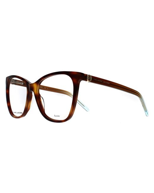 Marc Jacobs Brown Square Tortoise 600