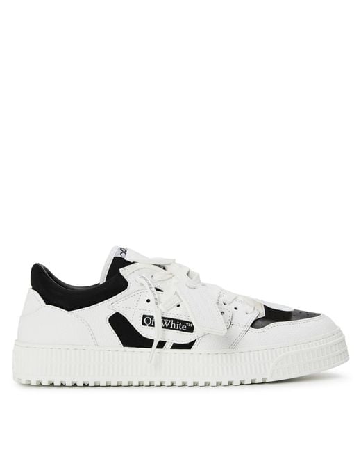Off-White c/o Virgil Abloh White Off 3.0 Court Low Eye Catching Silhouette Trainers for men