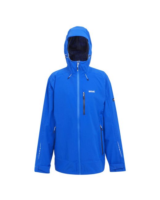 Regatta Blue Okara Waterproof Jacket (Oxford) for men