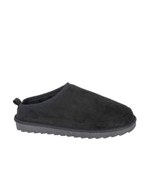 Sleeper Black David Mule Slippers for men
