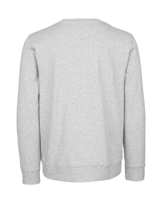 Panos Emporio Gray Element Cotton Sweater for men