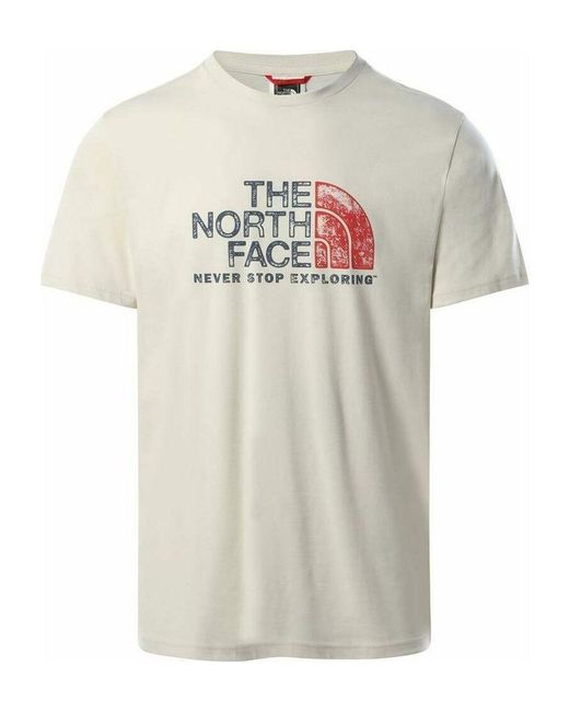 The North Face White Short Sleeve T Shirt for men