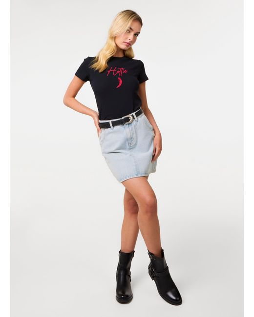 Pink Vanilla Blue Hottie Chilli T-Shirt
